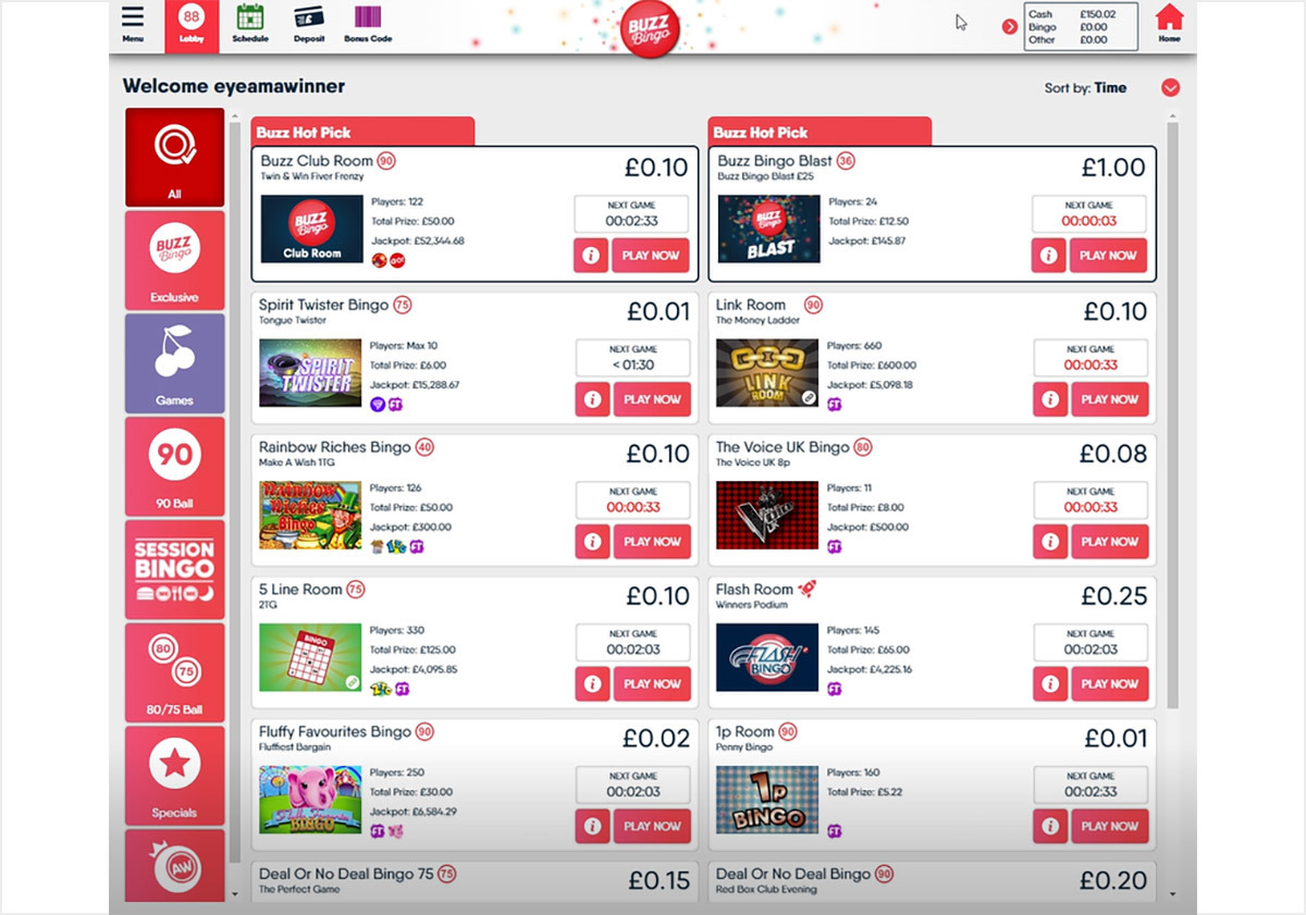 Buzz Bingo Test ᐈ Lightening Fast Withdrawals!